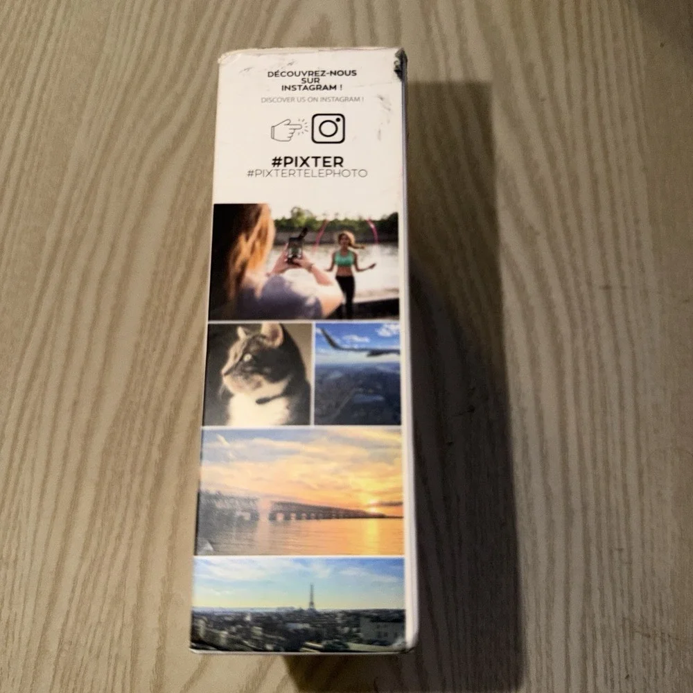 Pixter Telephoto Pro Lens Zoom X2‎ iOS Samsung iPhone Compatible